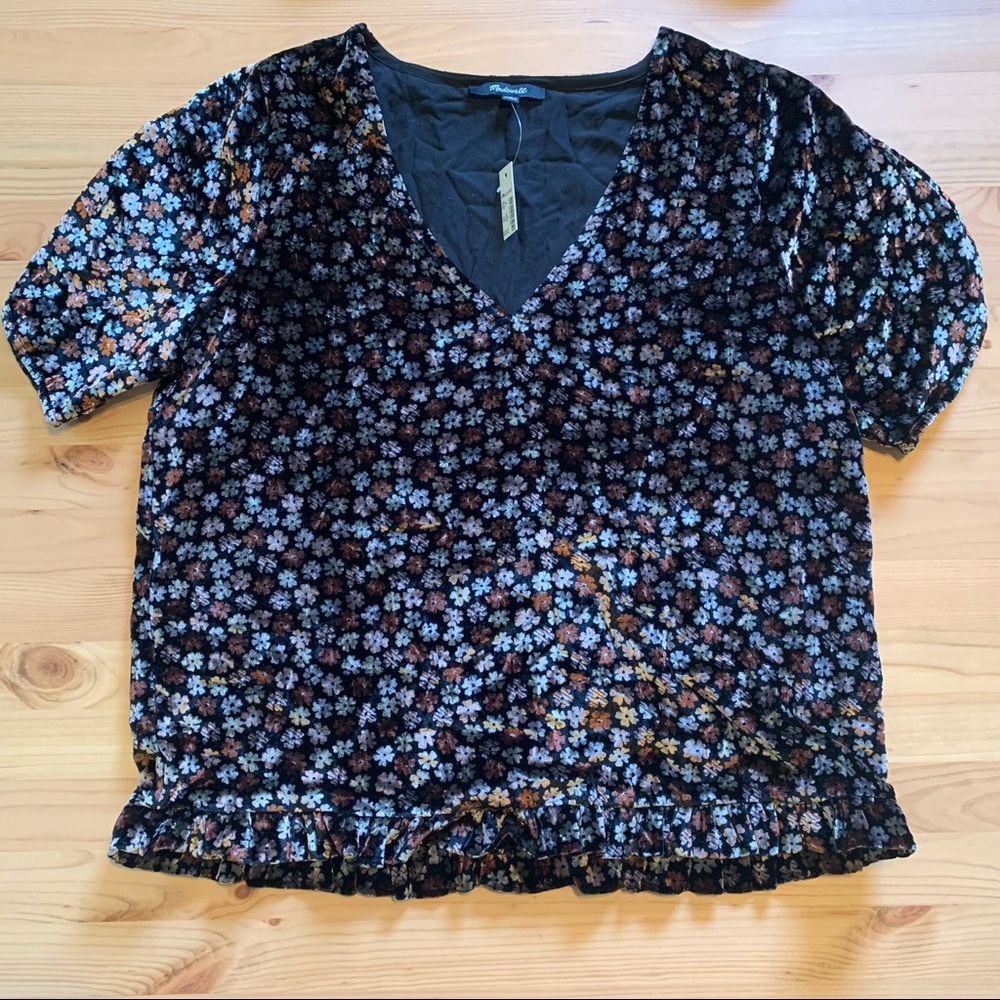 Madewell Flower Top